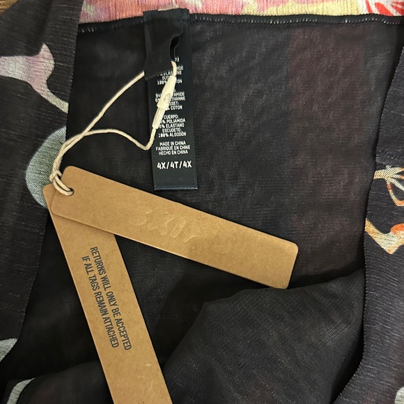 Skims NWT 4X • “Orchid Cabinet” Summer Mesh Brief – Rare Pattern - Picture 2 of 4